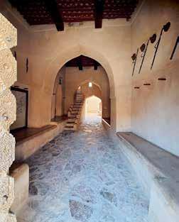 Entrance to Nizwa Fort, Oman.