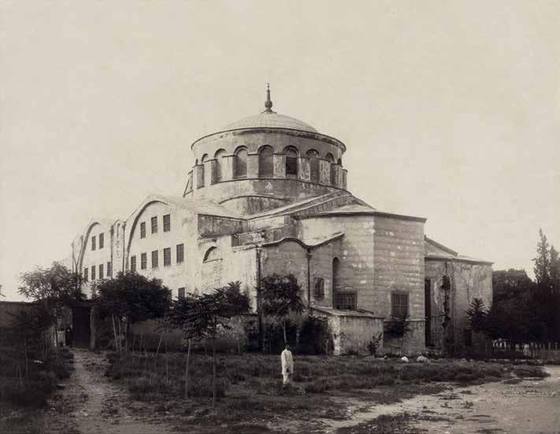 Hagia Eirene, the first church commissioned by Constantine in Constantinople.