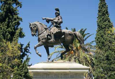 Statue of Theodoros Kolokotronis by Lazaros Sochos, 1902.