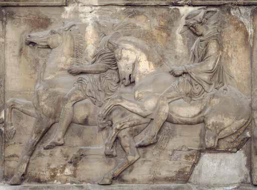 North Frieze VI of the Parthenon, end of the 5th c. BC. Acropolis Museum, Athens.