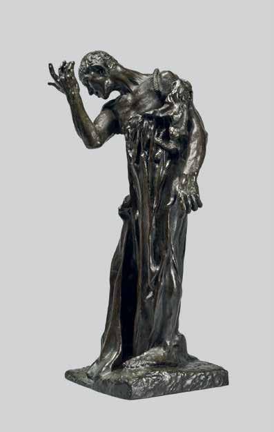 Pierre de Wiessant, from “The Burghers of Calais”, 1887, by Auguste Rodin — a sculptural precedent.